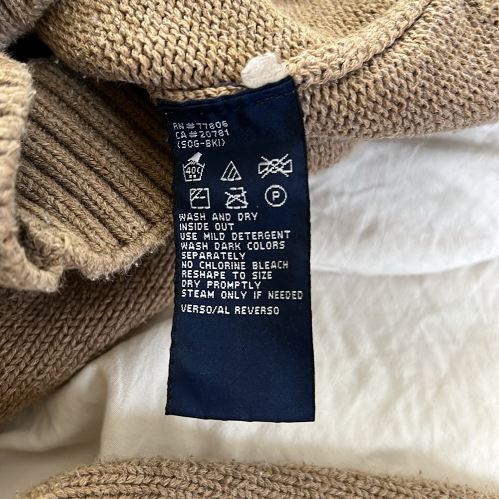 Tommy Hilfiger Mens Ribbed Crew Neck Long Sleeve Cotton Pullover Sweater XL - Picture 5 of 6